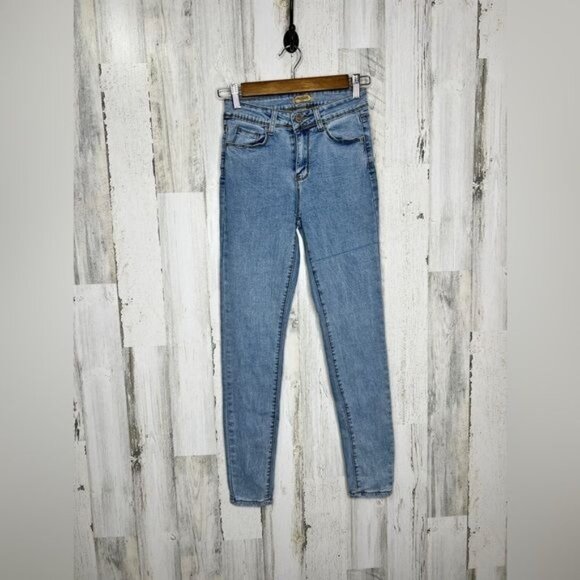 Raw 7 Girls Light Wash Skinny Jeans Blue Size 7 - Picture 1 of 14